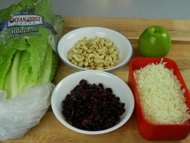 Romaine salad ingredients