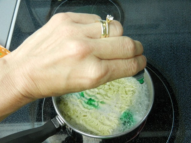 Octopus and Seaweed (Ramen Noodles and Hot Dogs) Recipe 