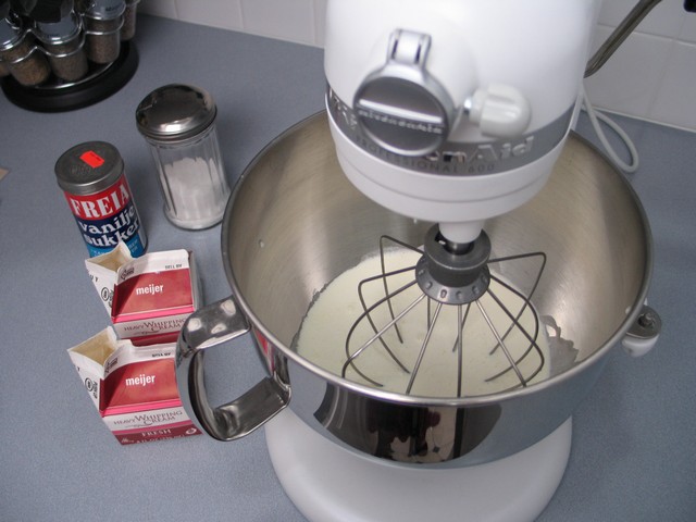 Whipping cream Kitchen Aid