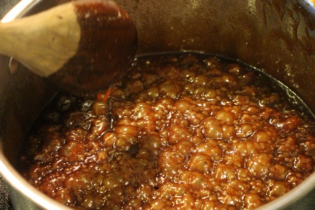 Caramel Corn Recipe, Full Rolling Boil