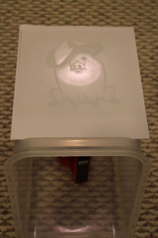 DIY Tracing Light Box, Made in Seconds Using Household Items