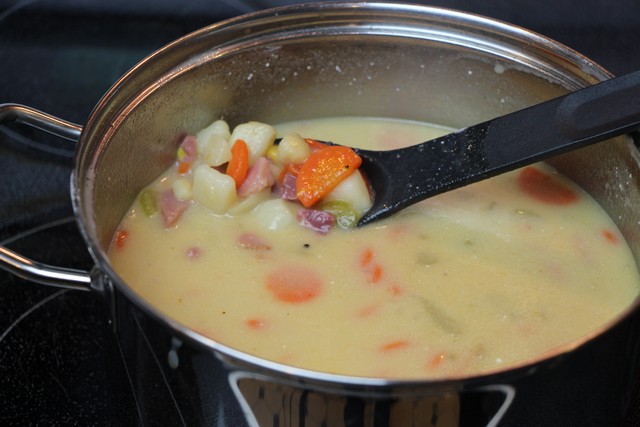 Rich homestead ham soup recipe