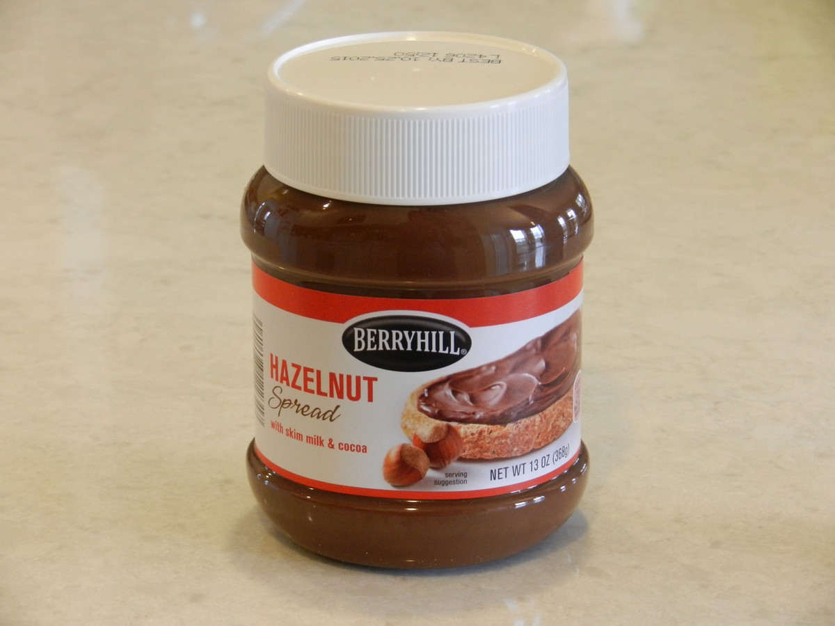 Aldi's version of Nutella, actually better than the Nutella brand! They also carry organics, natural foods, and some gluten free. Lists of recommended and not-recommended items at Aldi.