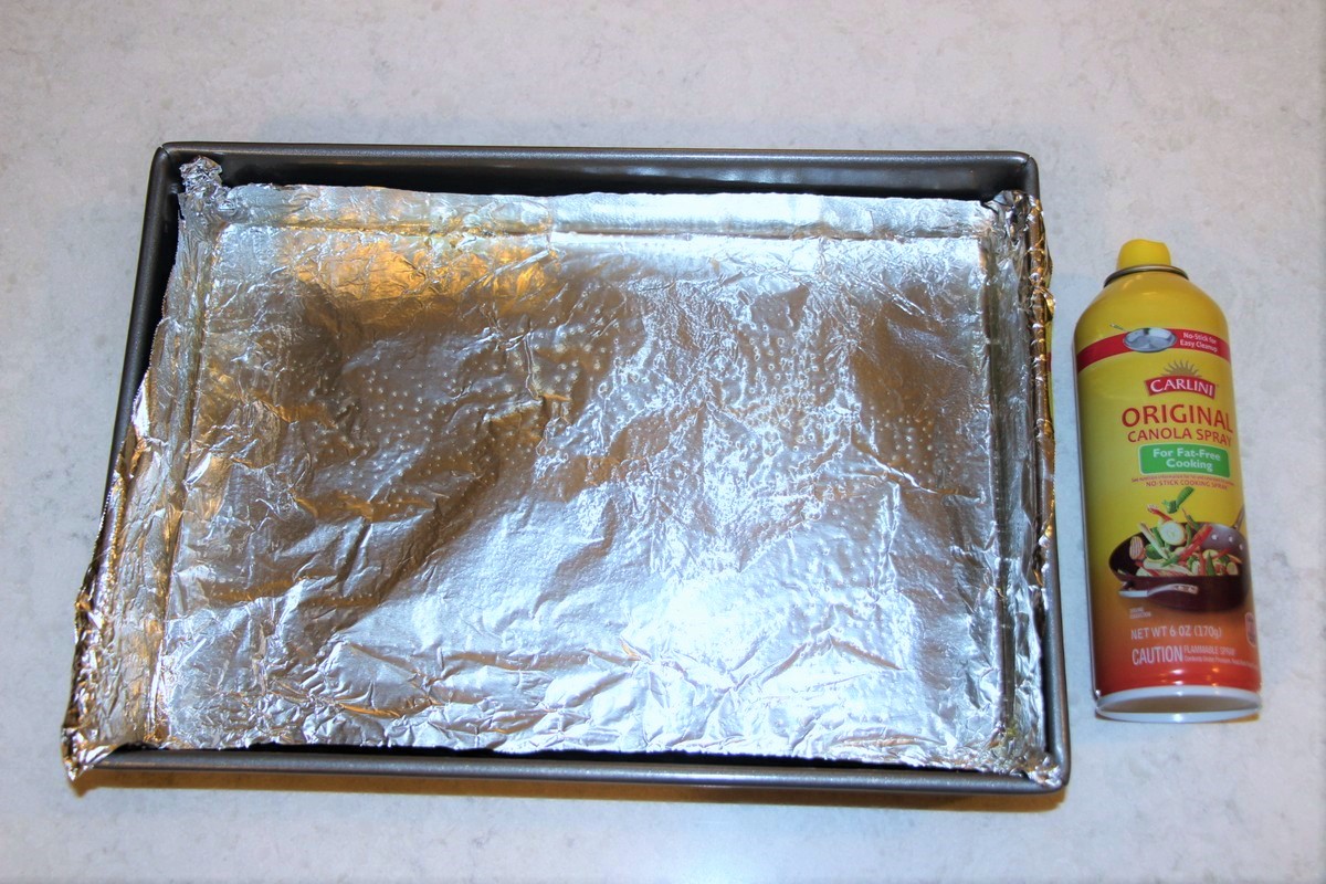 Tip on preparing pan to get cream cheese sticky bars, or brownies, easily and cleanly out of the pan.