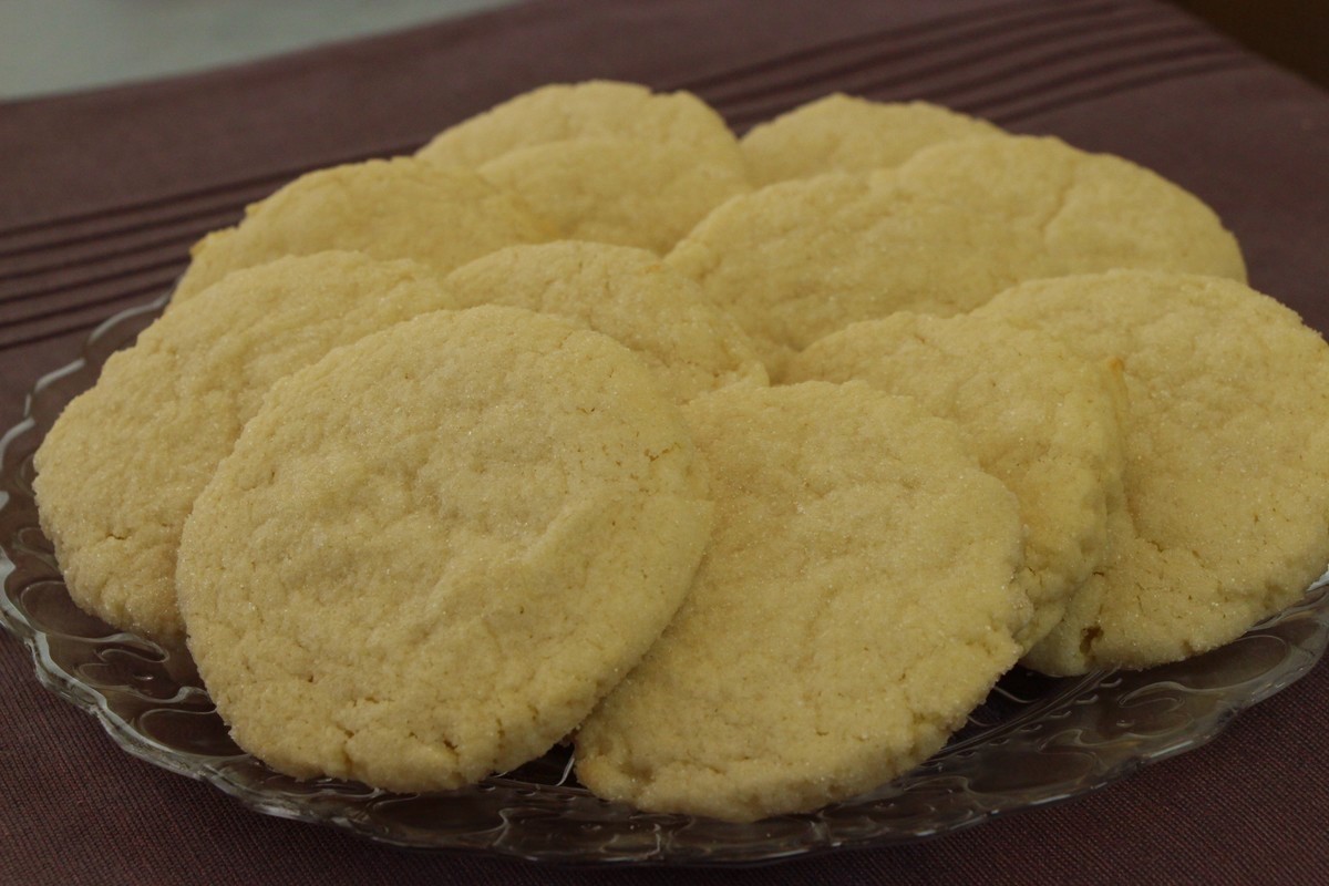 Sweet sugar cookies with flavor and zing! Picture guide.
