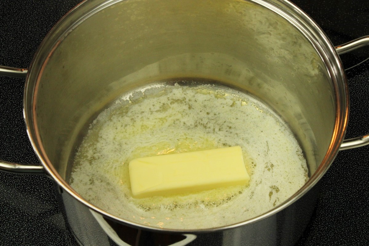 Melting butter