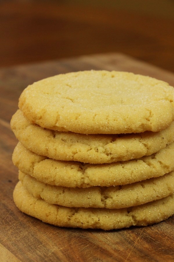Super Chewy Crinkly Sugar Cookies. Recipe and pictures.