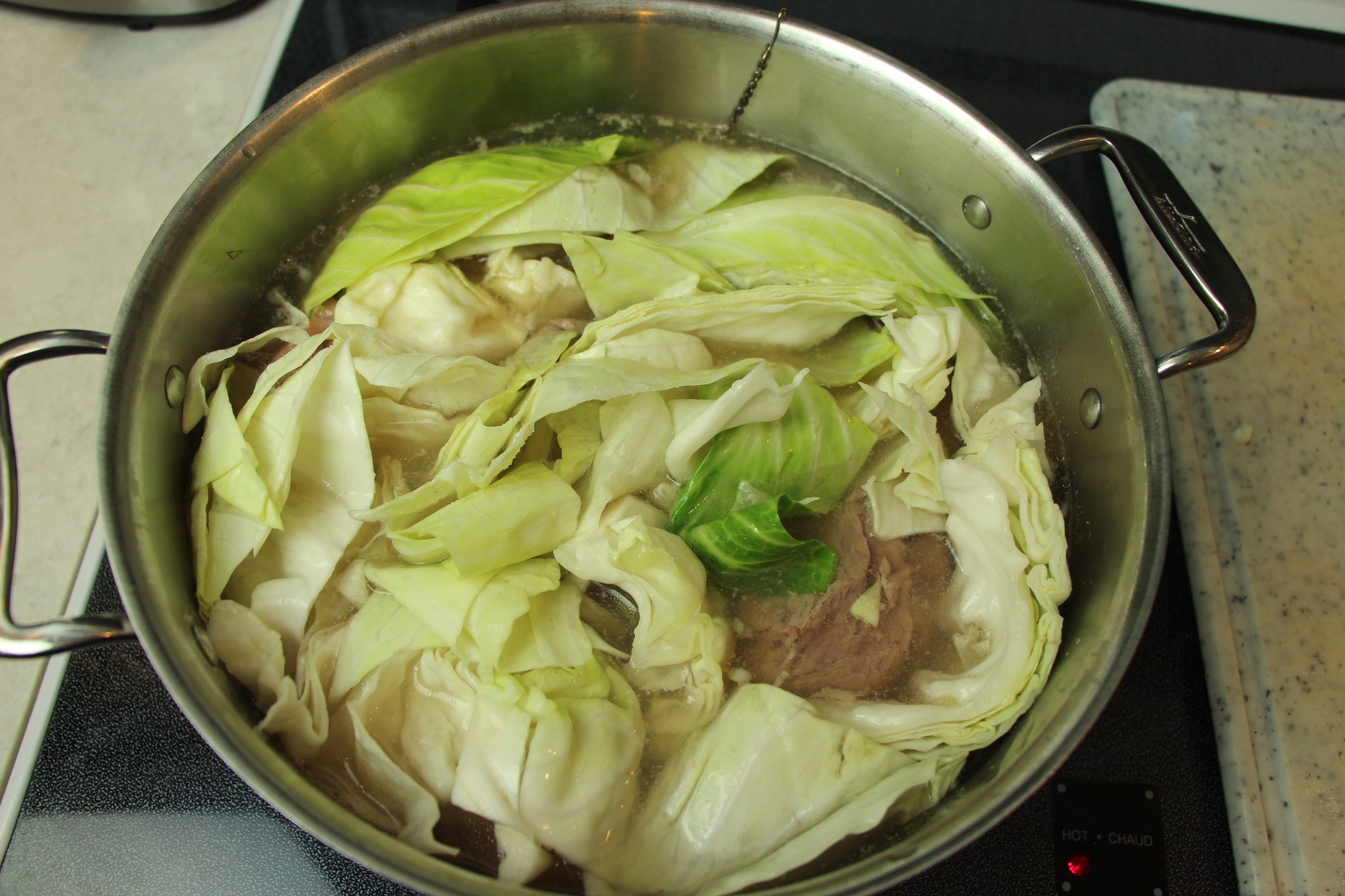 Cooking Cabbage and Lamb, Norwegian recipe