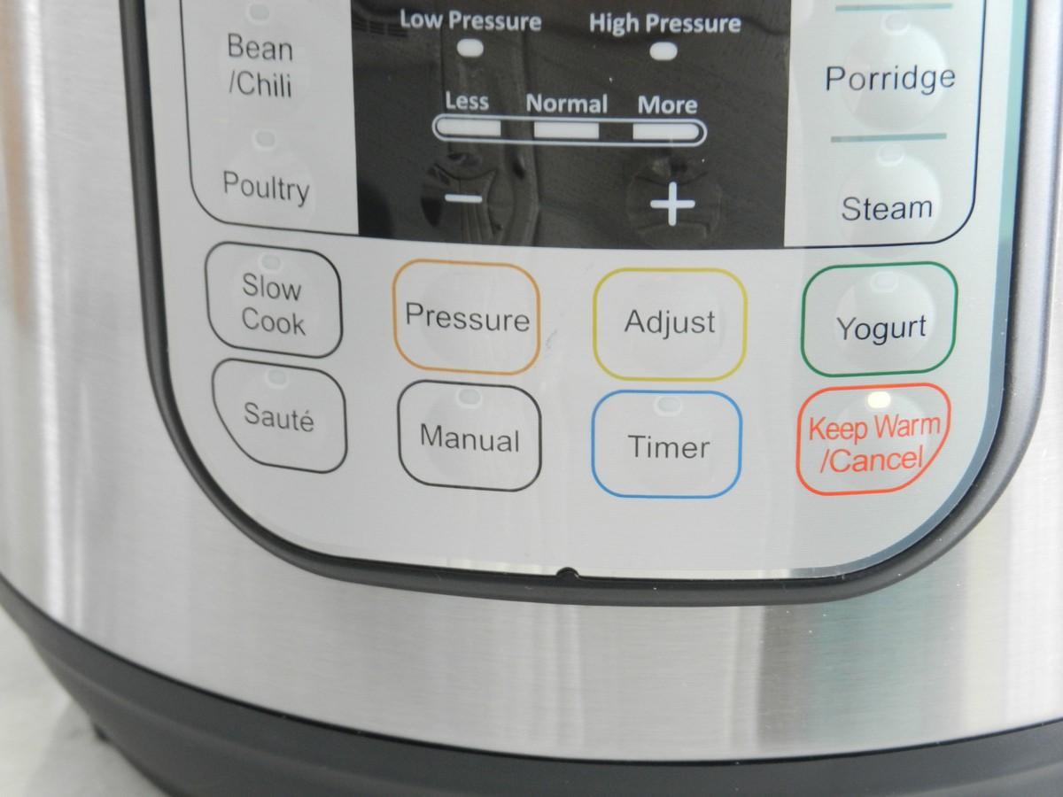 Instant Pot pressure cooker, warm setting