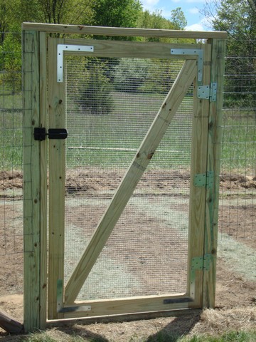 Fencing Wire En Netting, Easy Way To Build Garden Gate