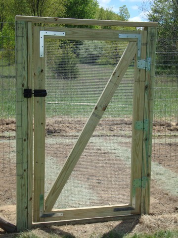 light weight garden gate