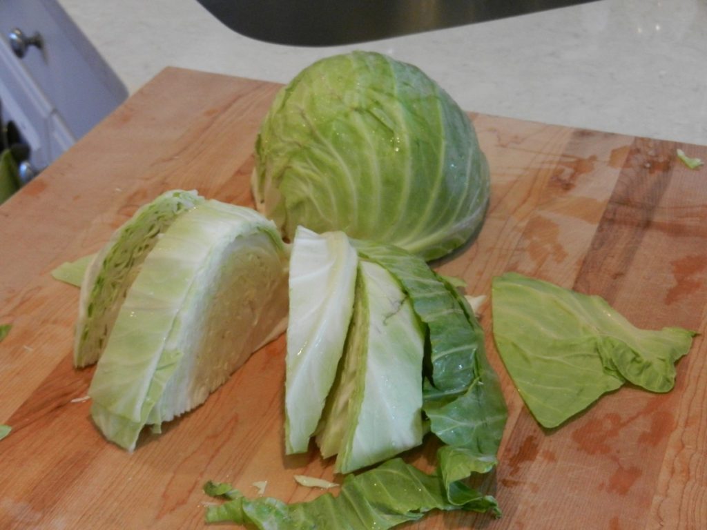 Preparing Fårikål / Lamb & Cabbage